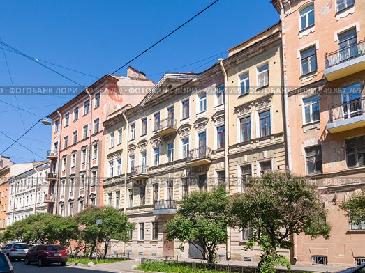 Доходный дом. Подольская улица, 10. Санкт-Петербург. Редакционное фото, фотограф Ольга Визави / Фотобанк Лори