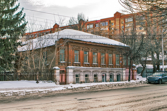Дом И.Ф. Козлова. Уфа. Республика Башкортостан (2021 год). Стоковое фото, фотограф Сергей Афанасьев / Фотобанк Лори