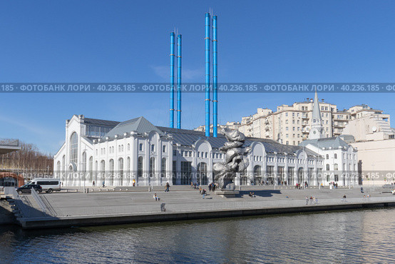 Дом культуры ГЭС-2, Москва (2023 год). Редакционное фото, фотограф Константин Галактионов / Фотобанк Лори