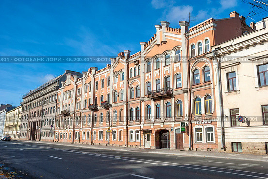 Дом на Шпалерной, 50. Санкт-Петербург (2013 год). Редакционное фото, фотограф Александр Щепин / Фотобанк Лори