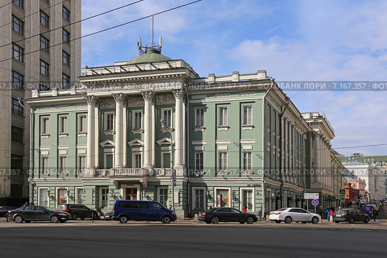 Дом Союзов в Москве, Большая Дмитровка, 1 (2015 год). Редакционное фото, фотограф Алексей Гусев / Фотобанк Лори