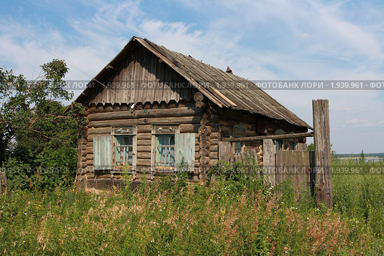 Дом в дерене Залина (2010 год). Стоковое фото, фотограф Анатолий Матвейчук / Фотобанк Лори
