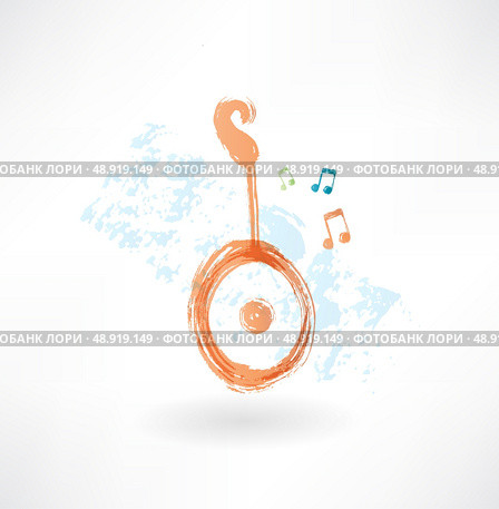 domra grunge icon. Стоковая иллюстрация, агентство Ingram Publishing / Фотобанк Лори