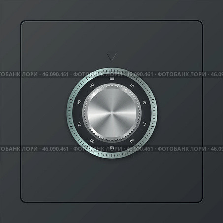 Door safe vault with a combination key lock. Стоковая иллюстрация, иллюстратор Максим Гребешков / Фотобанк Лори