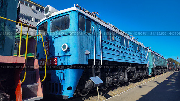 Электровоз ВЛ61Д-012. Редакционное фото, фотограф Ирина / Фотобанк Лори