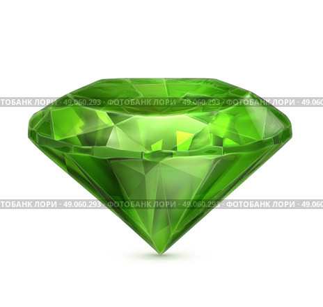 Emerald green vector icon. Стоковая иллюстрация, агентство Ingram Publishing / Фотобанк Лори