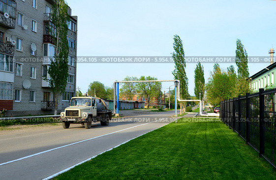 Ершов, городской пейзаж (2014 год). Редакционное фото, фотограф Анна Мартынова / Фотобанк Лори