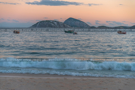 fishing boats in Rio de Janeiro. Brazil. Стоковое фото, агентство Ingram Publishing / Фотобанк Лори