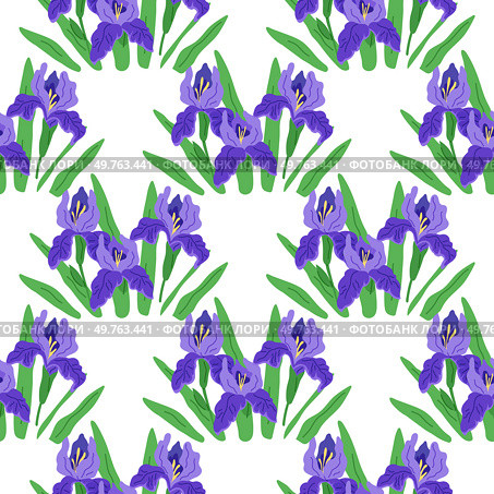 Flower pattern vector illustration. The ornament incorporated organic vegetation and intricate patterns The patterned fabric showcased tapestry blooming flowers The flower pattern metaphor conveyed. Flower pattern. The flowery design evoked sense delicacy and femininity. Стоковая иллюстрация, агентство Ingram Publishing / Фотобанк Лори
