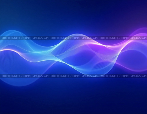 Flowing ribbons of vibrant colors intertwine against a rich blue backdrop, creating a captivating visual experience that evokes fluid movement and harmony Generative AI. Стоковое AI-изображение, AI-художник Юлия Петровская / Фотобанк Лори
