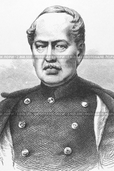 Фридрих Вильгельм, курфюрст Гессен-Кассельский. Стоковая иллюстрация, иллюстратор Georgios Kollidas / Фотобанк Лори