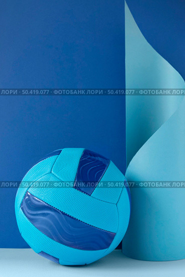front view new football with copy space. Стоковое фото, агентство Ingram Publishing / Фотобанк Лори