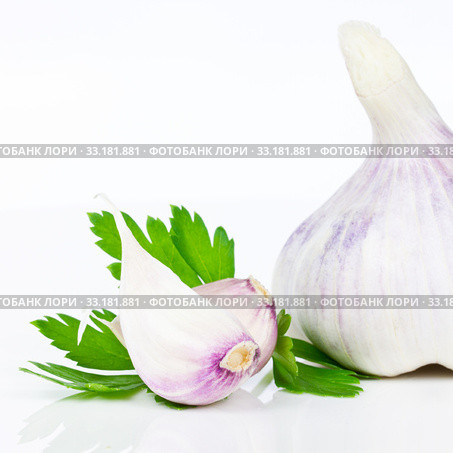 garlic. Стоковое фото, фотограф Thomas Francois / Smarterpix / Фотобанк Лори