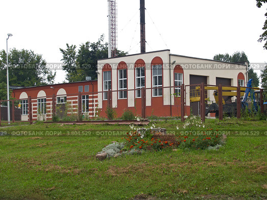 Газовая котельная  в городе Приморске Калининградской области (2012 год). Стоковое фото, фотограф Ирина Борсученко / Фотобанк Лори