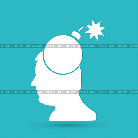 Gear head icon. Стоковая иллюстрация, агентство Ingram Publishing / Фотобанк Лори