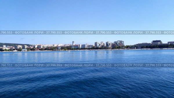 Геленджик вид с моря. Стоковое видео, видеограф Ольга Василиженко / Фотобанк Лори