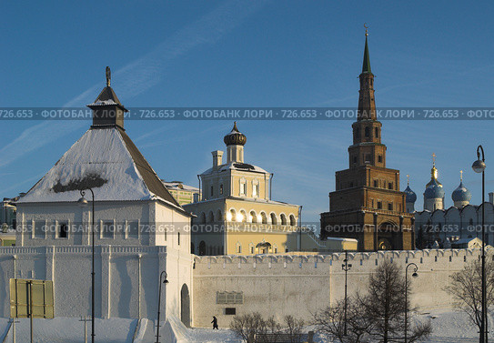 Г.Казань. Казанский кремль (2009 год). Стоковое фото, фотограф Andrey M / Фотобанк Лори