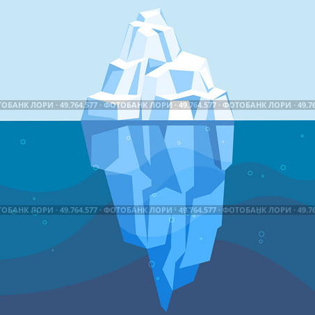 Glaciers vector illustration. Glacial ecosystems thrive in extreme conditions Antarctic The wintry scenes icy landscapes showcase natures artistic mastery Frozen floes, drifting silently, tell tales. Glaciers. Glaciers, majestic rivers ice, shape wintry landscapes polar regions. Стоковая иллюстрация, агентство Ingram Publishing / Фотобанк Лори