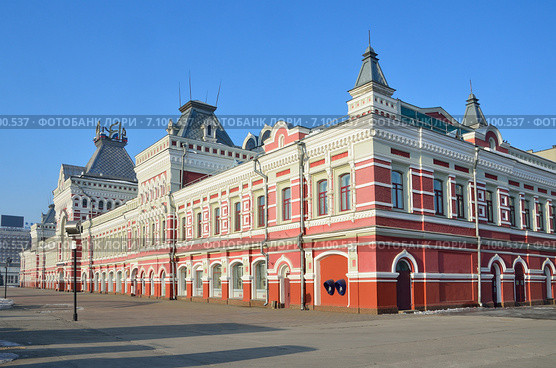 Главный дом нижегородской ярмарки (2015 год). Стоковое фото, фотограф Овчинникова Ирина / Фотобанк Лори