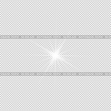 Glowing Glare Star Icon. Vector illustration. Стоковая иллюстрация, агентство Ingram Publishing / Фотобанк Лори