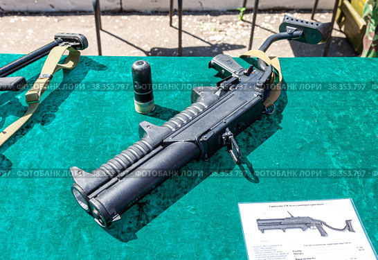GM-94 grenade launcher (2016 год). Редакционное фото, фотограф FotograFF / Фотобанк Лори