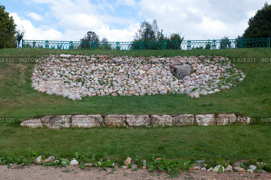 Горка "Парнас", Музей А.С. Пушкина, село Берново, Тверская область. (2012 год). Редакционное фото, фотограф Вячеслав Палес / Фотобанк Лори