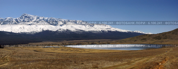 Горный Алтай, Северо-чуйский хребет, Курайская степь (2014 год). Стоковое фото, фотограф макаров виктор / Фотобанк Лори