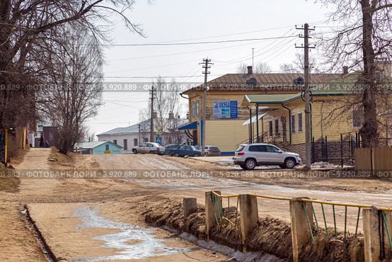 Город Кологрив, Костромская область (2014 год). Редакционное фото, фотограф Сергей Лаврентьев / Фотобанк Лори