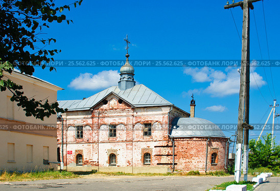 Город Судогда. Церковь Александра Невского (2010 год). Стоковое фото, фотограф Зобков Юрий / Фотобанк Лори