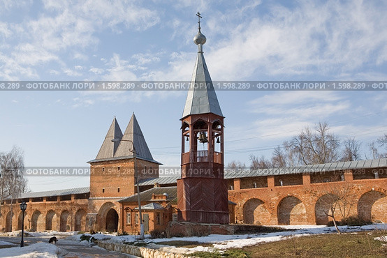 Город Зарайск. Кремль (2010 год). Редакционное фото, фотограф Валерий Ситников / Фотобанк Лори
