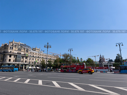 Гостиница Метрополь в Москве. Редакционное фото, фотограф Мария Сергеева / Фотобанк Лори