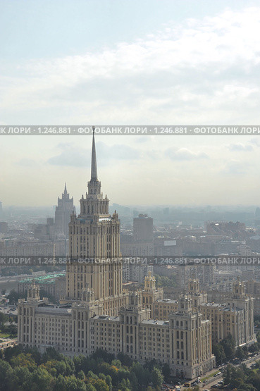 Гостиница "Украина". Москва (2009 год). Редакционное фото, фотограф Пиневич Геннадий Александрович / Фотобанк Лори