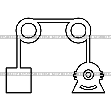 Gravity engine contour outline line icon black color vector illustration image thin flat style simple. Gravity engine contour outline line icon black color vector illustration image thin flat style. Стоковая иллюстрация, агентство Ingram Publishing / Фотобанк Лори