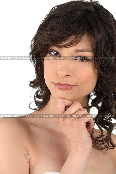 Hesitant woman. Стоковое фото, агентство Ingram Publishing / Фотобанк Лори