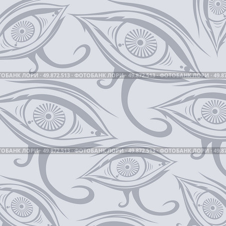 horus one eye theme vector art illustration. horus eye. Стоковая иллюстрация, агентство Ingram Publishing / Фотобанк Лори