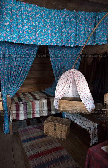 House museum, historical Russian hut in which was born Chapaev (2017 год). Редакционное фото, фотограф Анна Кривицкая / Фотобанк Лори