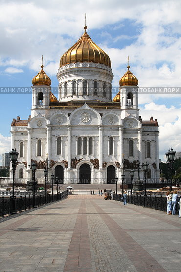 Храм Христа Спасителя (2007 год). Стоковое фото, фотограф Parmenov Pavel / Фотобанк Лори