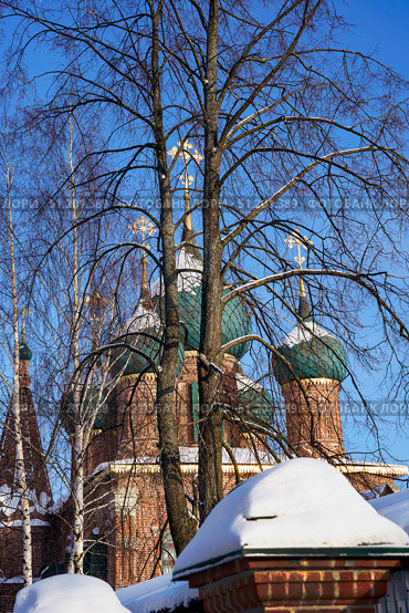 Храм Иоанна Златоуста, в Ярославле. Стоковое фото, фотограф Sergey Alejseev / Фотобанк Лори
