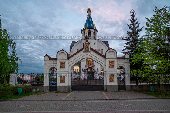 Храм Казанской иконы Божией Матери. Реутов. Стоковое фото, фотограф Наталья Филатова / Фотобанк Лори