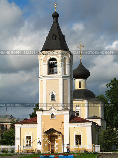 Храм Покрова на Козлене (г. Вологда) Стоковое фото, фотограф Самохвалов Артем / Фотобанк Лори