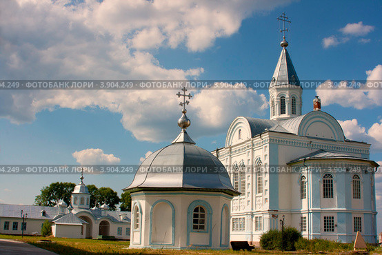 Храм преподобного Лонгина Коряжемского (2011 год). Стоковое фото, фотограф Ирина Бобрешова / Фотобанк Лори