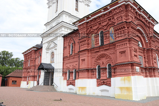 Храм Тихвинской иконы Божьей Матери (Тихвинская церковь), Ногинск (бывш. Богородск) (2020 год). Стоковое фото, фотограф Светлана Ясинская / Фотобанк Лори