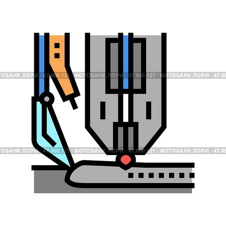 hyperbaric welding color icon vector illustration. Стоковая иллюстрация, иллюстратор Vectorwin / Фотобанк Лори