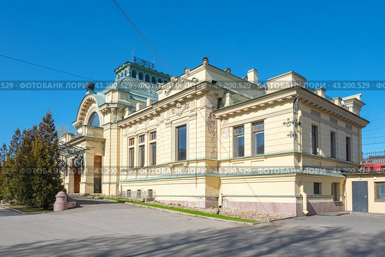 Императорский павильон Витебского вокзала. Санкт-Петербург (2024 год). Стоковое фото, фотограф Ольга Визави / Фотобанк Лори