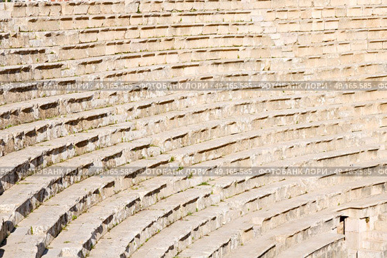 in  jordan the antique theatre  and archeological site classical heritage for tourist. Стоковое фото, агентство Ingram Publishing / Фотобанк Лори