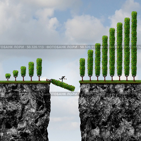 Investing too early and bad market timing as a wrong investor strategy with a business concept to increase investor capital as a financial metaphor with an entrepreneur businessman prematurely selling with 3D illustration elements. Стоковое фото, агентство Ingram Publishing / Фотобанк Лори