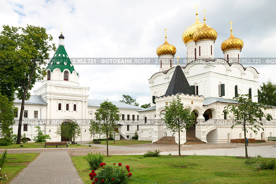 Ипатьевский монастырь (Кострома) - Троицкий собор (2011 год). Стоковое фото, фотограф Дмитрий Яковлев / Фотобанк Лори