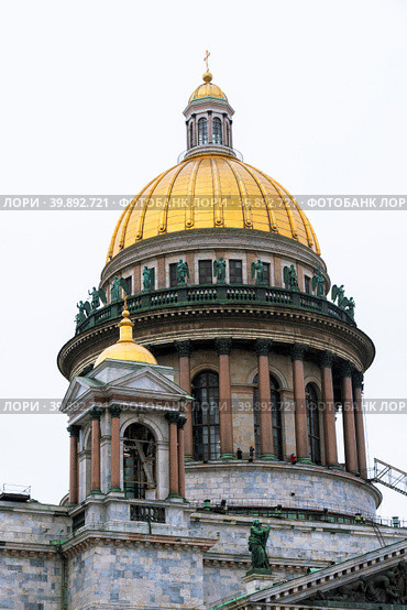 Исаакиевский собор. Санкт-Петербург (2023 год). Редакционное фото, фотограф Александр Щепин / Фотобанк Лори