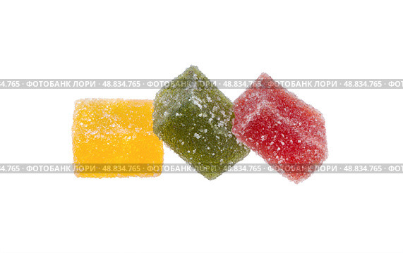 Jelly sweet candies. Marmalade candy.  Мармелад. Мармеладные конфеты. Стоковое фото, фотограф Roman B. / Фотобанк Лори