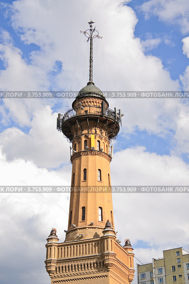 Каланча в Сокольниках. Фрагмент (2012 год). Стоковое фото, фотограф Алёшина Оксана / Фотобанк Лори